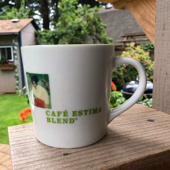 Starbucks cafe Estima Cafe Blend mug lime interior - Picture 1 of 4